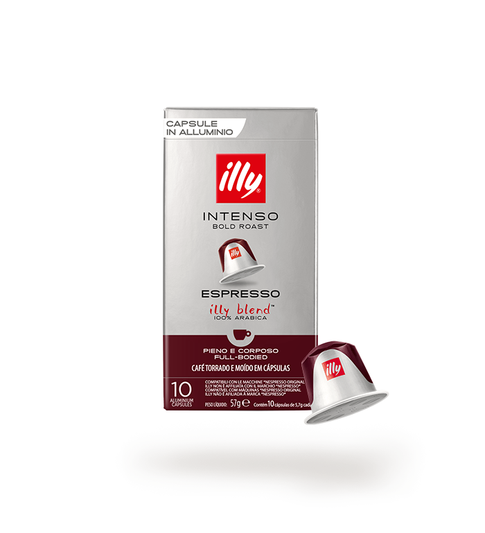25348_High_1x_01 Illy Nespresso Caffè Gusto Intenso Pack 10 Capsule Compatibili - immagine 1