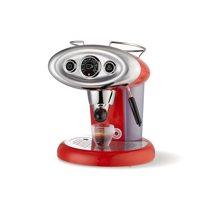 6604_High_1x_02 Illy Macchina da Caffè Iperespresso - X7.1 rossa - immagine 1