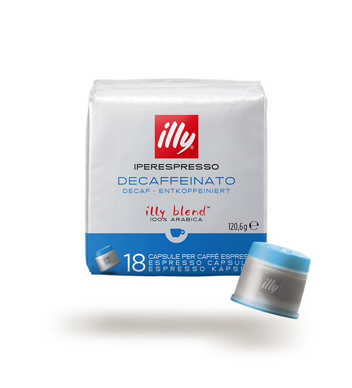 7992ME_High_1x_01 Illy Iperespresso Tostato Decaffeinato 18 Capsule - immagine 1