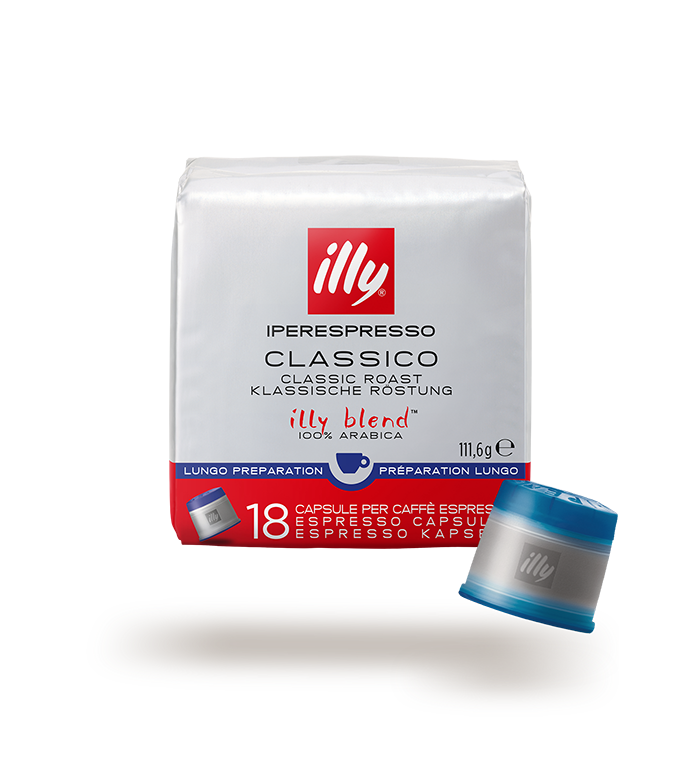 7993ME_High_1x_01 Illy Iperespresso Tostato Classico Lungo 18 Capsule - immagine 1