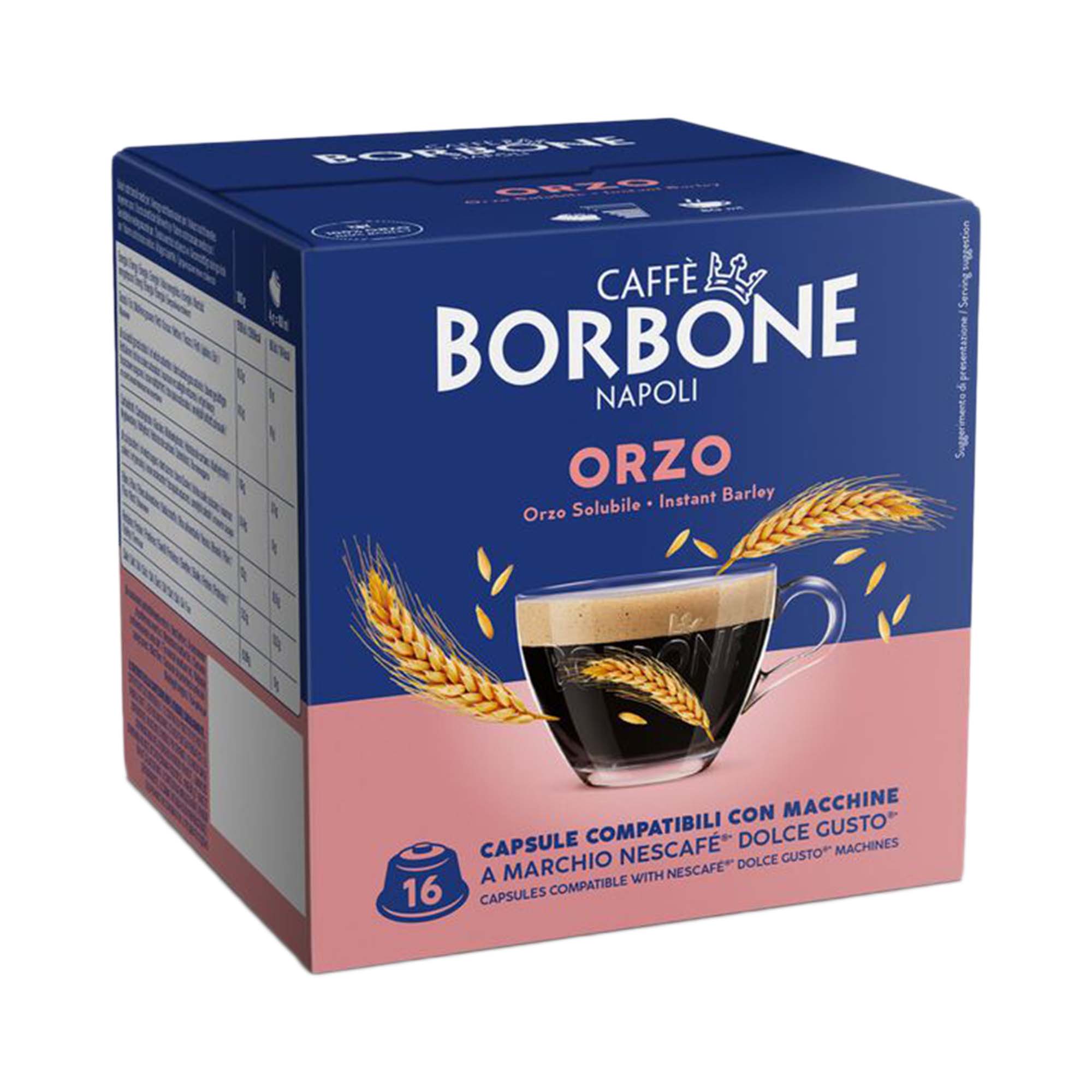 Borbone Dolce Gusto - Orzo Borbone Dolce Gusto Solubile Espresso D'Orzo 16 Capsule Compatibili - immagine 1