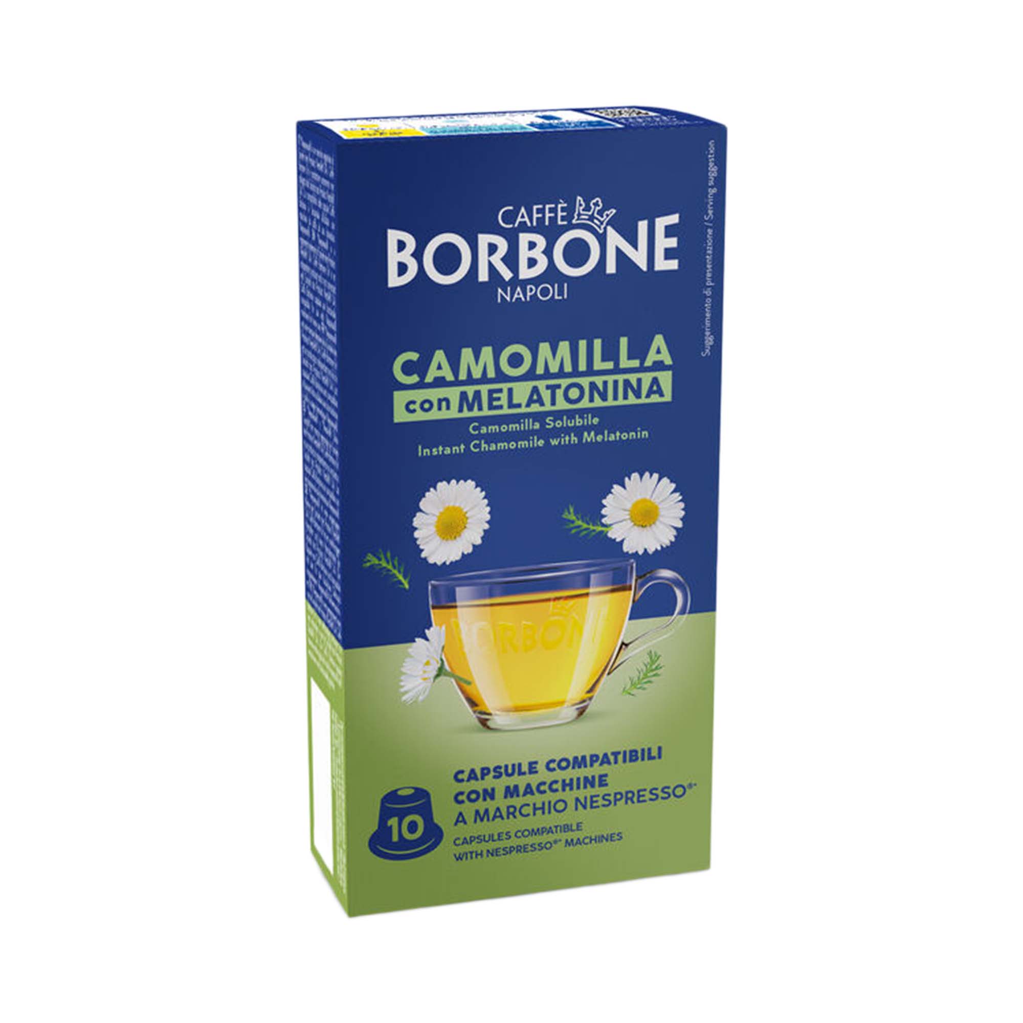 Borbone Nespresso - Cammomila Borbone Nespresso Solubile Camomilla 10 Capsule Compatibili - immagine 1
