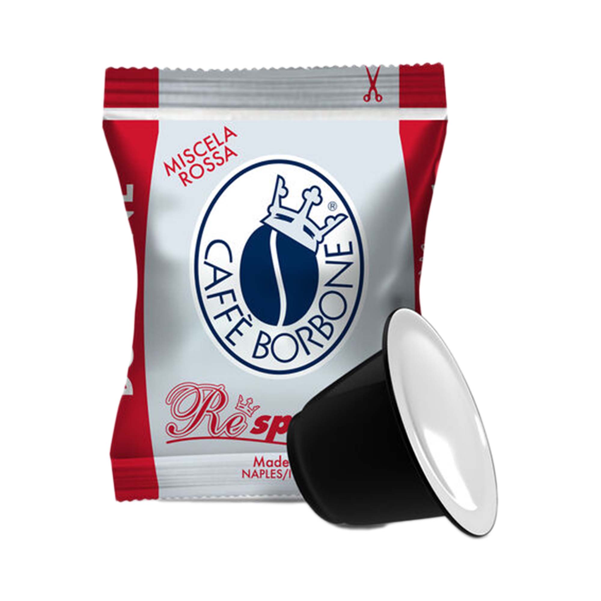 Borbone Nespresso - rossa Borbone Nespresso Miscela Rossa 100 Capsule Compatibili - immagine 1