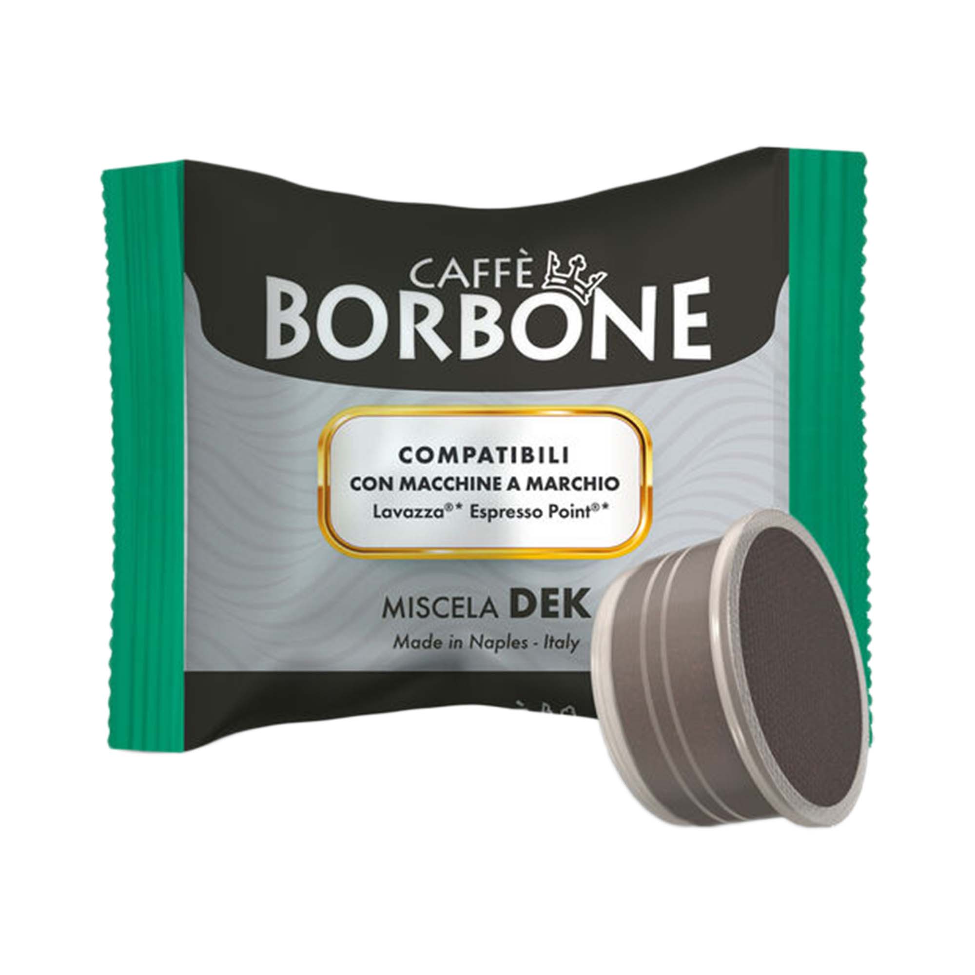 Borbone Point dek Borbone Point Miscela Dek 100 Capsule Compatibili - immagine 1