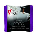 Verzi Lavazza A Modo Mio Caffè Ricco 100 Capsule Compatibili