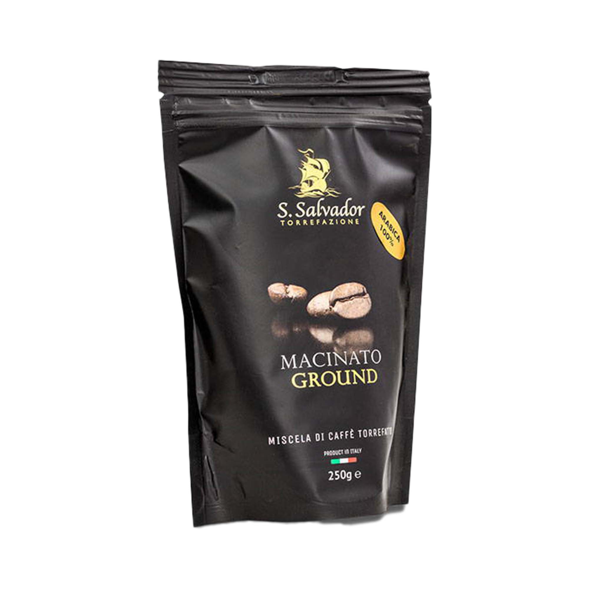 s.salvador macinato arabica San Salvador Macinato Arabica 100% 250g - immagine 1