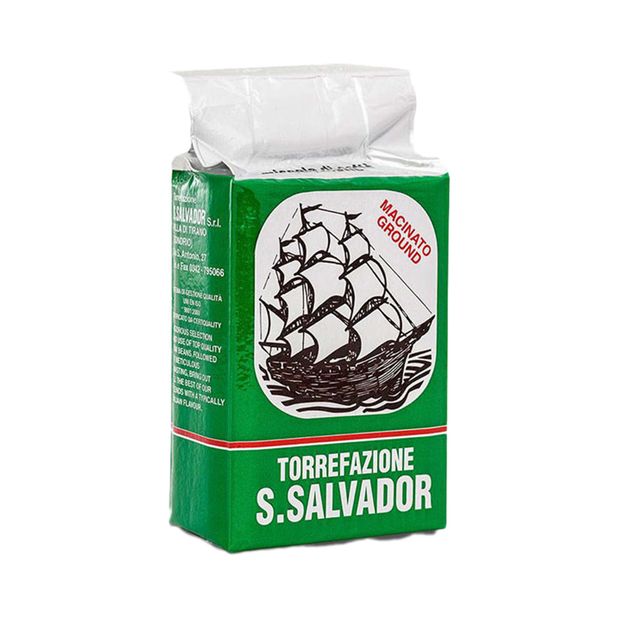 s.salvador macinato famiglia 250g San Salvador Macinato Miscela di Caffè Famiglia 250g - immagine 1